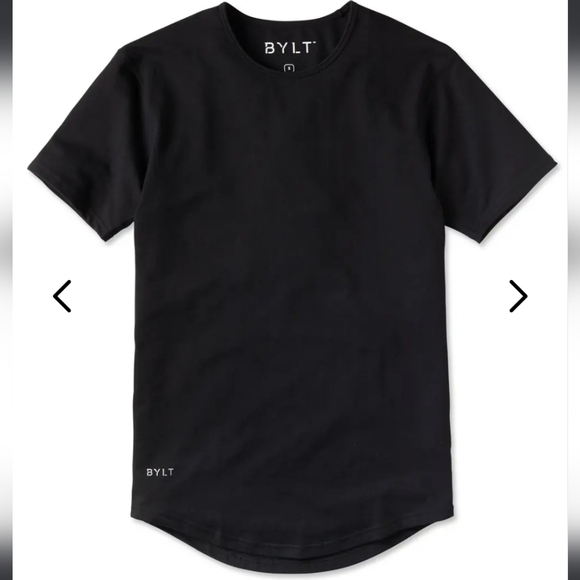 BYLT Basics Black Short Sleeve Tee - Picture 2 of 3